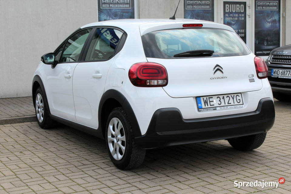 Citroen C3 FV23 Gwarancja SalonPL Feel Lane Hatchback Samochody osobowe mazowieckie Sokołów