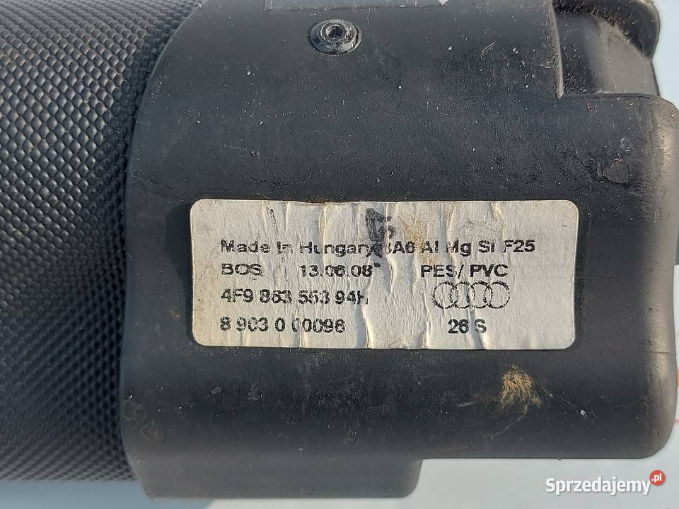 AUDI A6 C6 roleta bagażnika 4F9863553 Rolety bagażnika