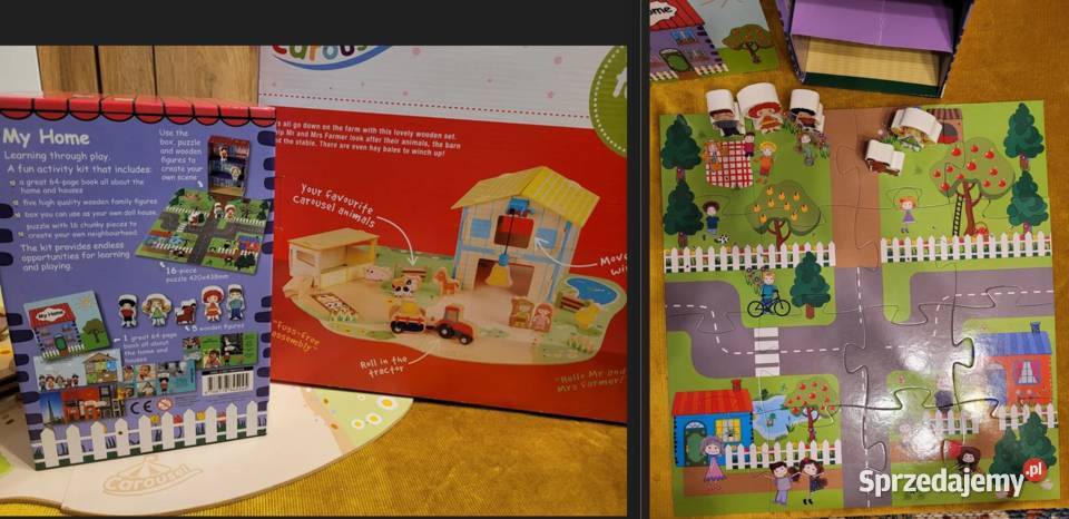 Drewniana farmawooden farm set my home Bydgoszcz