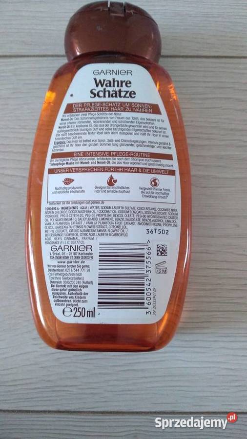 Sprzedam szampon z firmy garnier niemiecki śląskie Gliwice