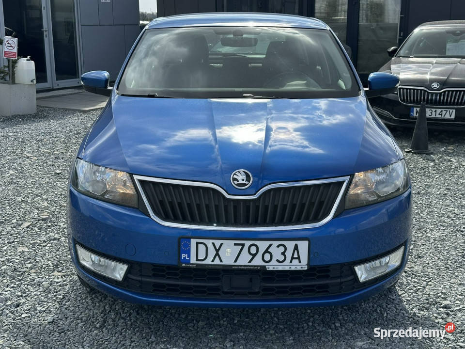 koda RAPID 14 TDI 90 2017 Ambition navi 4/5 Rapid dolnośląskie Wojkowice