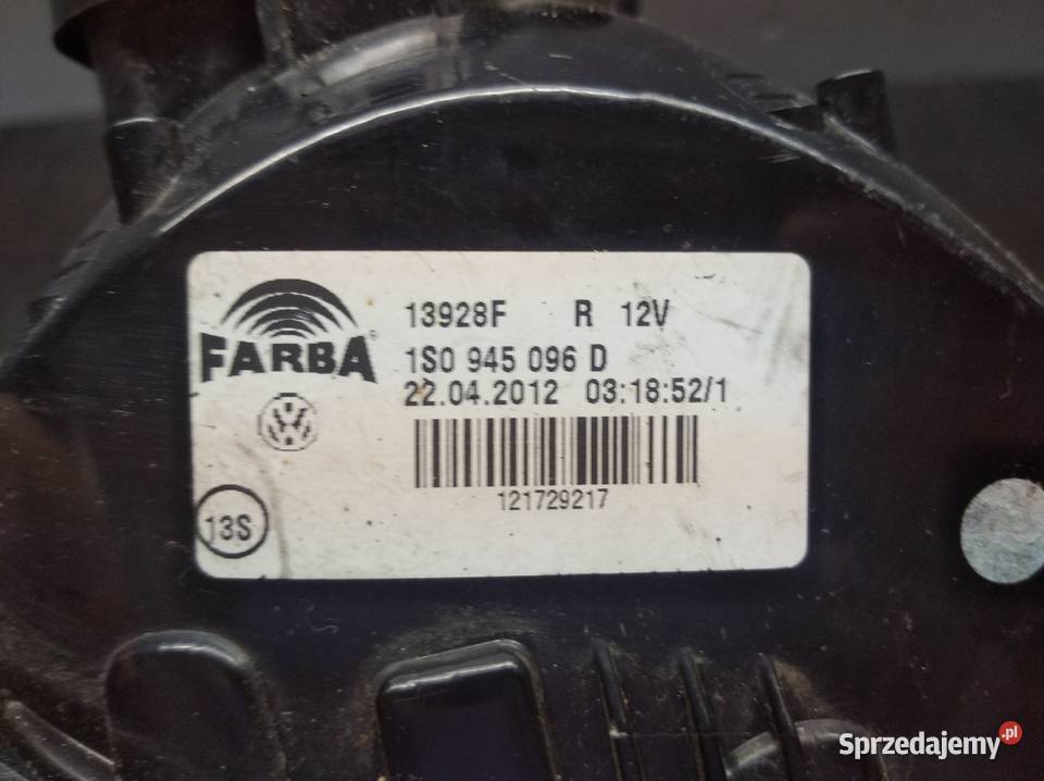VW UP lampa prawy tył osobowe Swarzędz