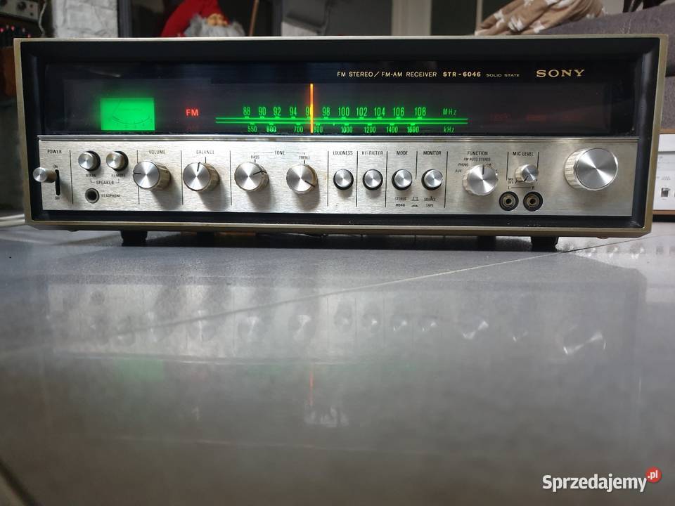 Sony str 6046 amplituner vintage Leżajsk