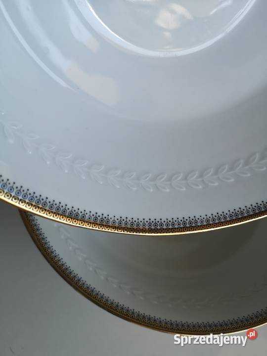 Salaterka misa porcelanowa 2 sztuki vintage Toruń