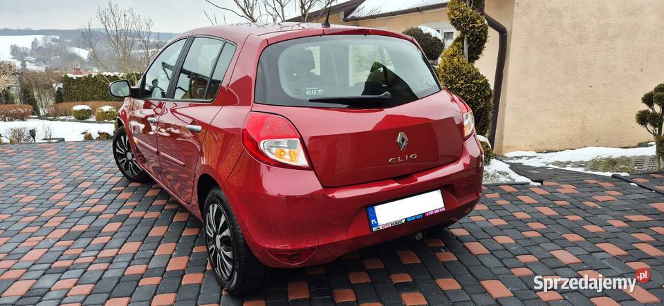 RENAULT CLIO 2011 LIFT 5 DRZWI 1 WŁ 12 101 NOWE garażowany Tarnów sprzedam