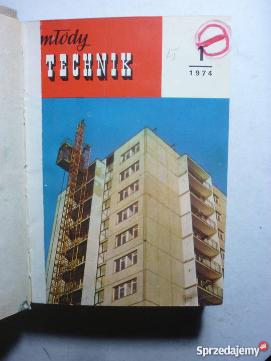 MŁODY TECHNIK CZ1 1974 Rok wydania 1974 Warszawa sprzedam