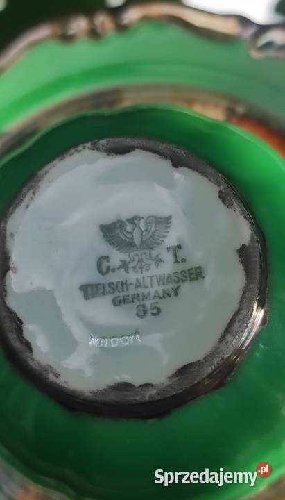 Carl Tielsch srebrozieleń perełka wśród Pabianice sprzedam