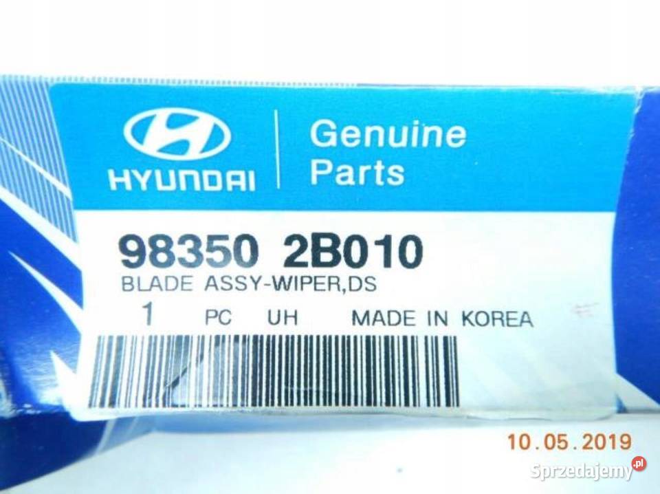RAMIE WYCIERACZKI LEWE HYUNDAI SANTA FE 0506