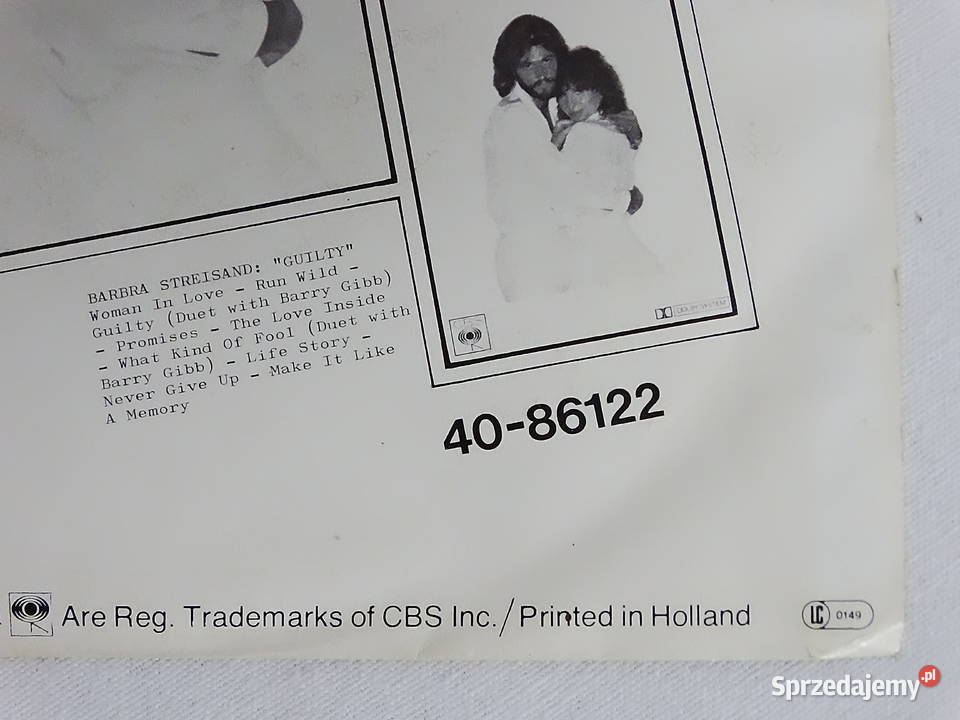 Barbra Streisand Woman In Love Label CBS CBS lubelskie sprzedam