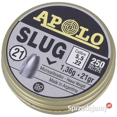 ŚRUT APOLO SLUG 550 635 MOC CELNOŚĆ Ruda Śląska