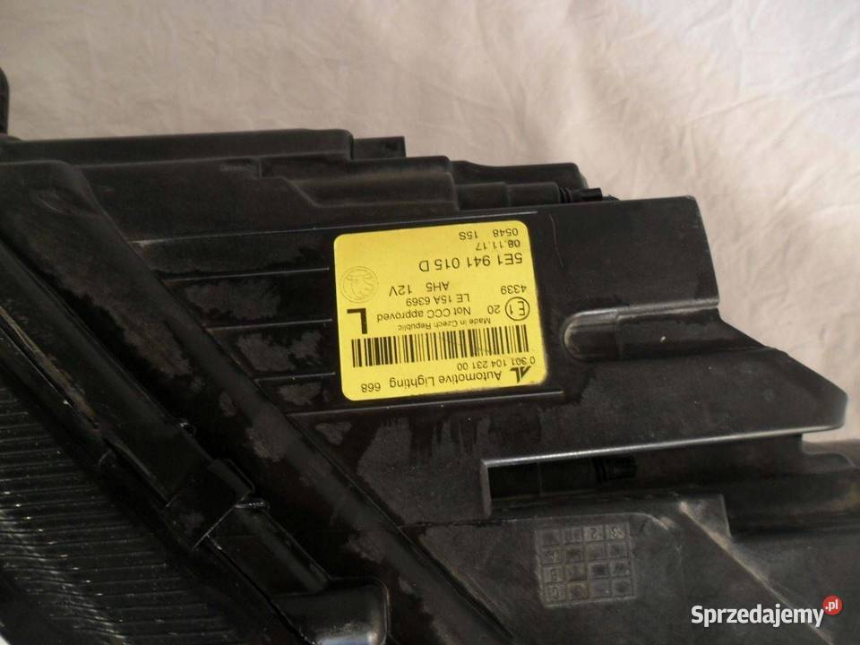 Reflektor Przód strona lewa Skoda Octavia Mk3 5E