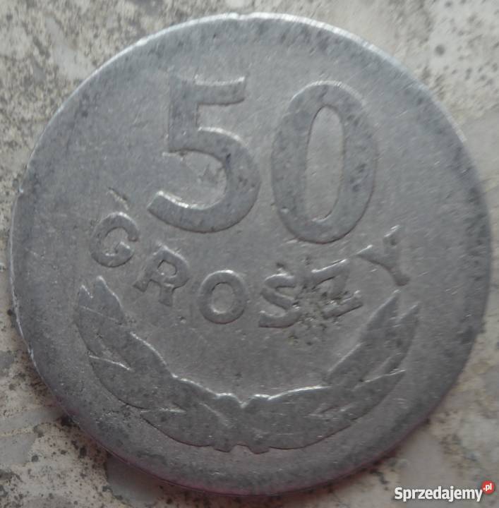 POLSKA50 GROSZY1949 r bzAL Legionowo