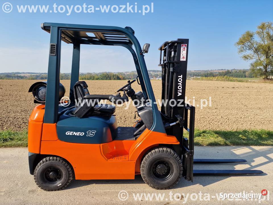 Wózek widłowy TOYOTA 7FG15 wózki widłowe TOYOTA Wózki widłowe śląskie Tychy
