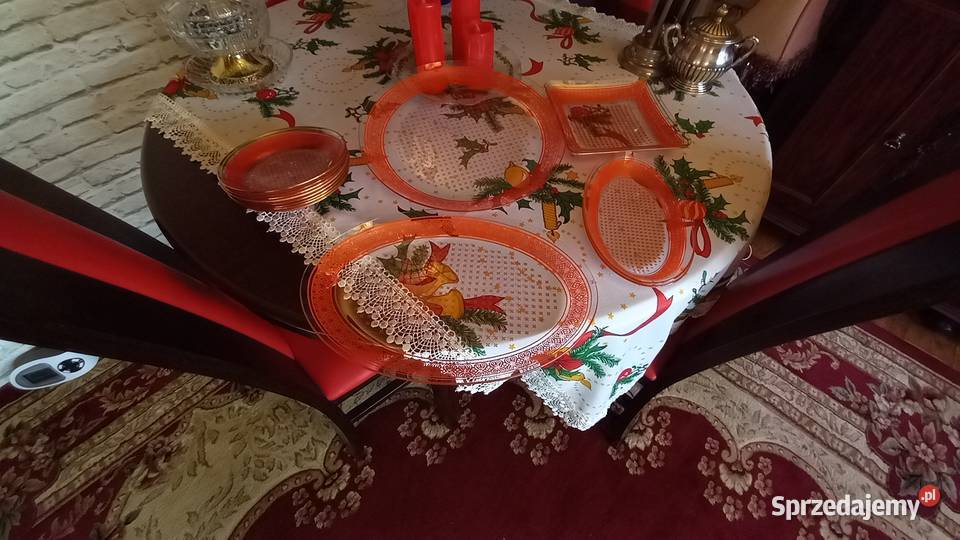 Zastawa stołowaszkło ołowiowe Warszawa