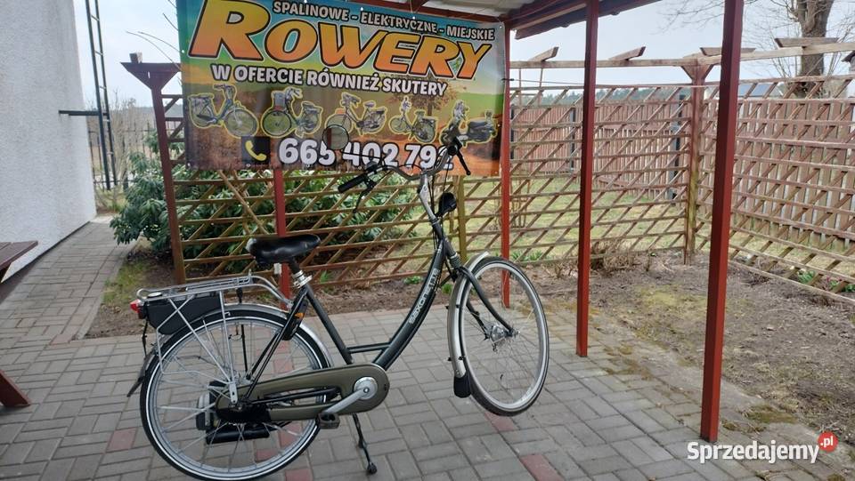 Holenderski rower spalinowy z silnikiem Sachs Brodnica