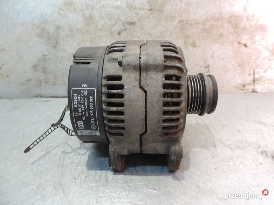 Alternator 028903028 120A Audi A4 19 TDI Skoda Nowy Sącz