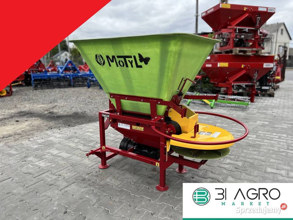 Rozsiewacz na taśmę 300600 lejek Motyl Dexwal nieuszkodzony Trzebnica