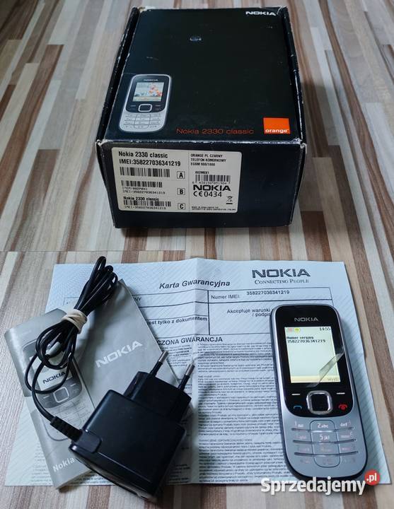 Nokia 2330 classic kompletny zestaw z pudełkiem Góra Kalwaria
