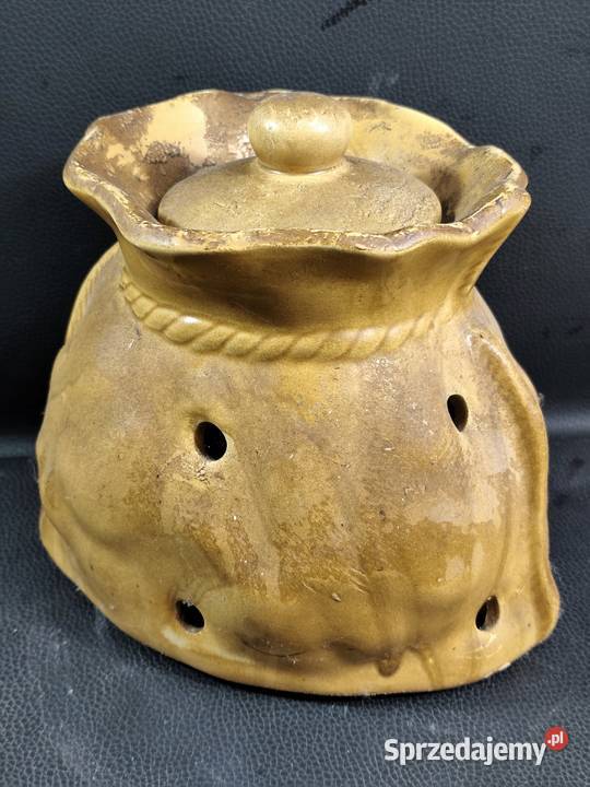 Klimatyczny Ceramiczny Pojemnik na Cebulę Poddębice