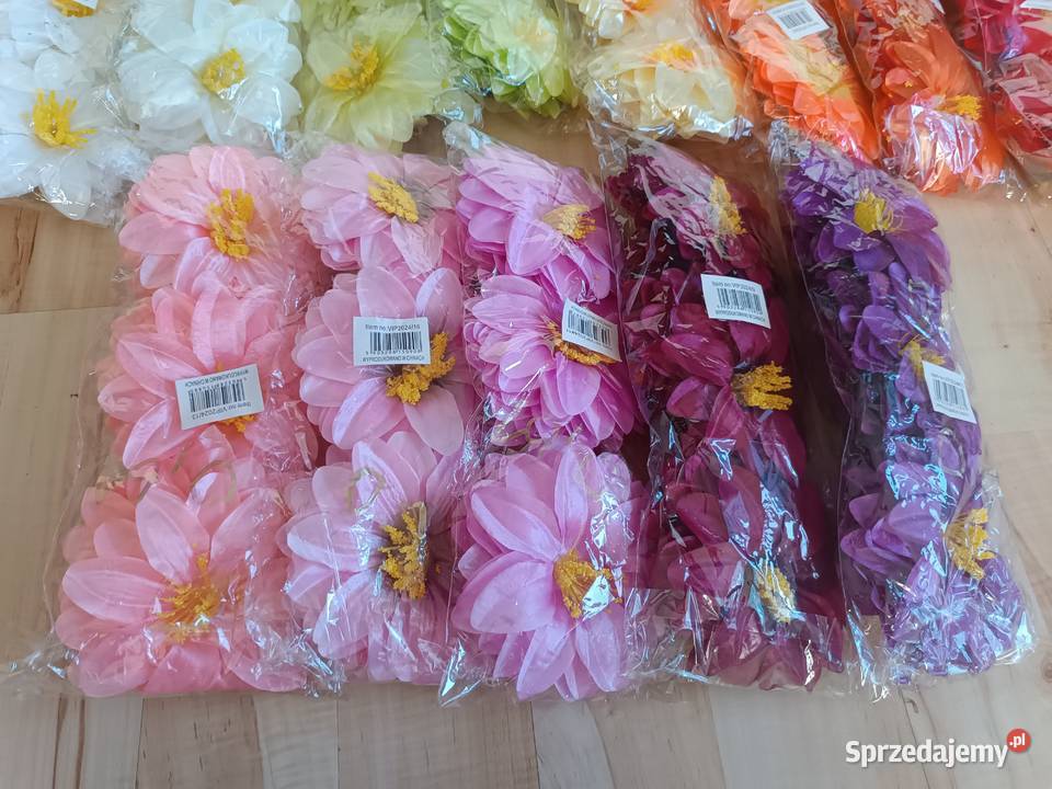 KWIATY SZTUCZNE VIP 2024 dalia rudbekia Siewierz