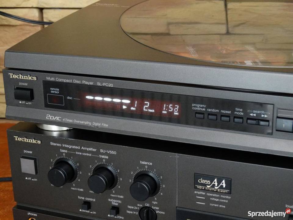 Audiofilski CD Technics SLPC20 Vintage WYSYŁKA Jasło