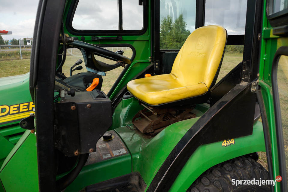 JOHN DEERE X595 CIĄGNIK TRAKTOREK KOMUNALNY VAT nieuszkodzony łódzkie Wały A
