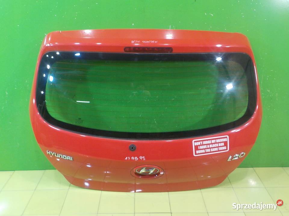 HYUNDAI i20 I 12B 09r HB 5D klapa tyl osobowe Klapy bagażnika mazowieckie Suków
