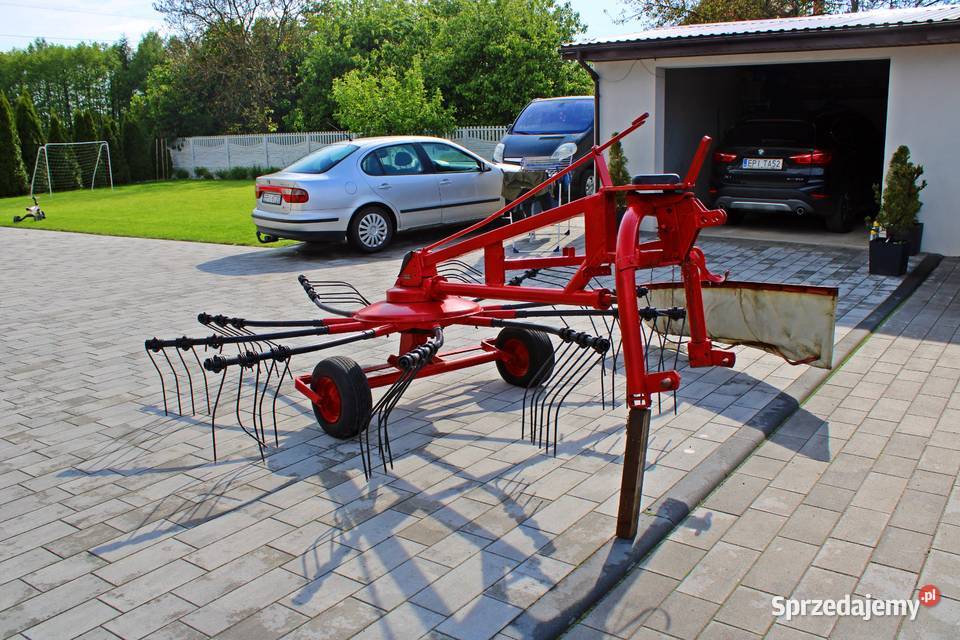 Zgrabiarka karuzelowa 34 m NIEMEYER RS 340D nieuszkodzony łódzkie Gorzkowice