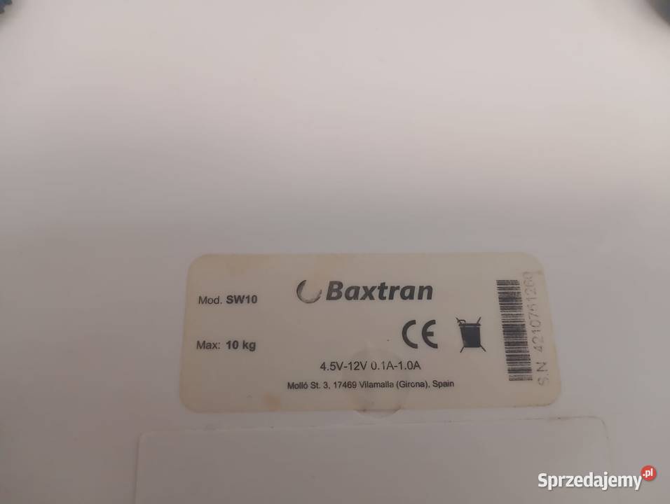 Waga kalkulacyjna cyfrowa BAXTRAN SW10