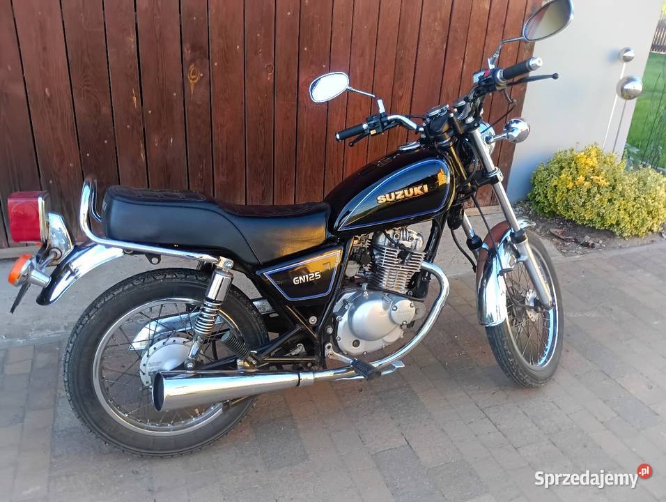 Suzuki gn 125 zarejestrowany w Polsce Suzuki Nowa Wieś sprzedam