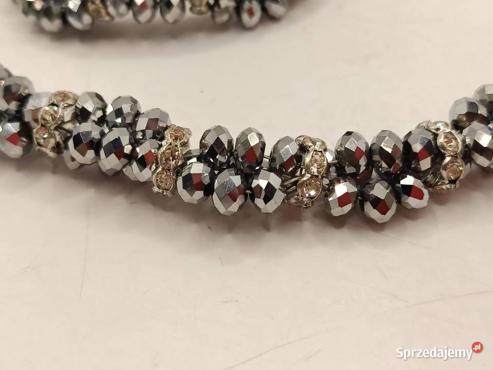 Zestaw biżuterii błyszcząca piękne szlify Zamość sprzedam