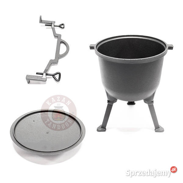 Kociołek żeliwny 8L kociołek na ognisko wielkopolskie Poznań