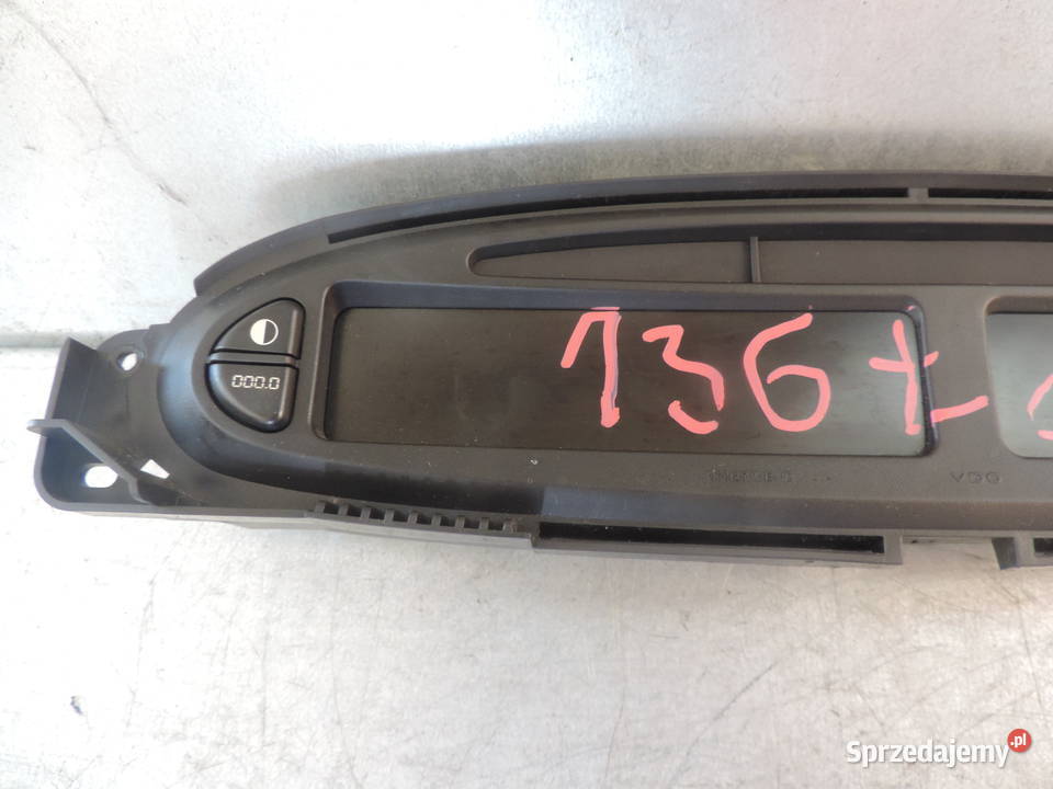 CITROEN XSARA PICASSO 16 HDI LICZNIK ZEGAR Nowy Sącz