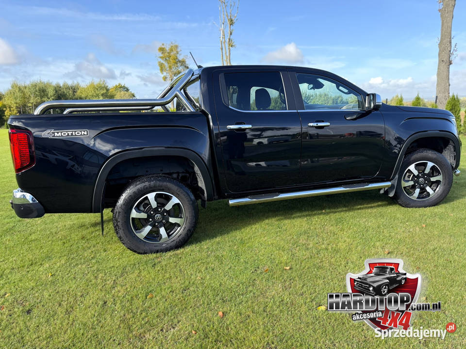 Progi Amarok Orurowanie Stopnie Boczne CHROM Pasłęk