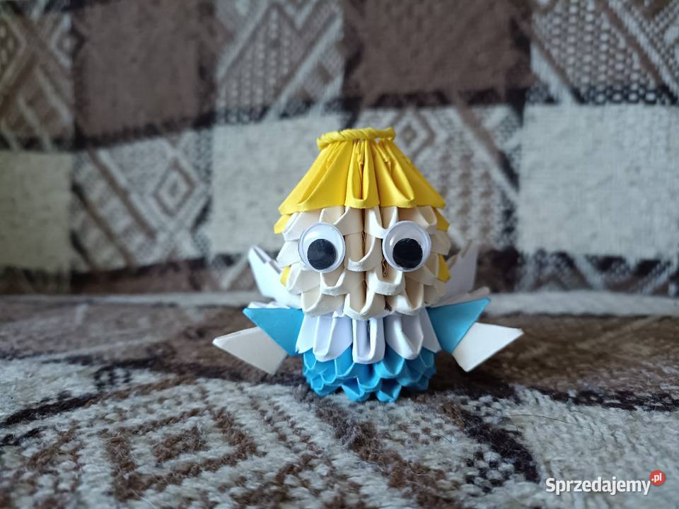 Mały Aniołek Origami Modułowe 3D