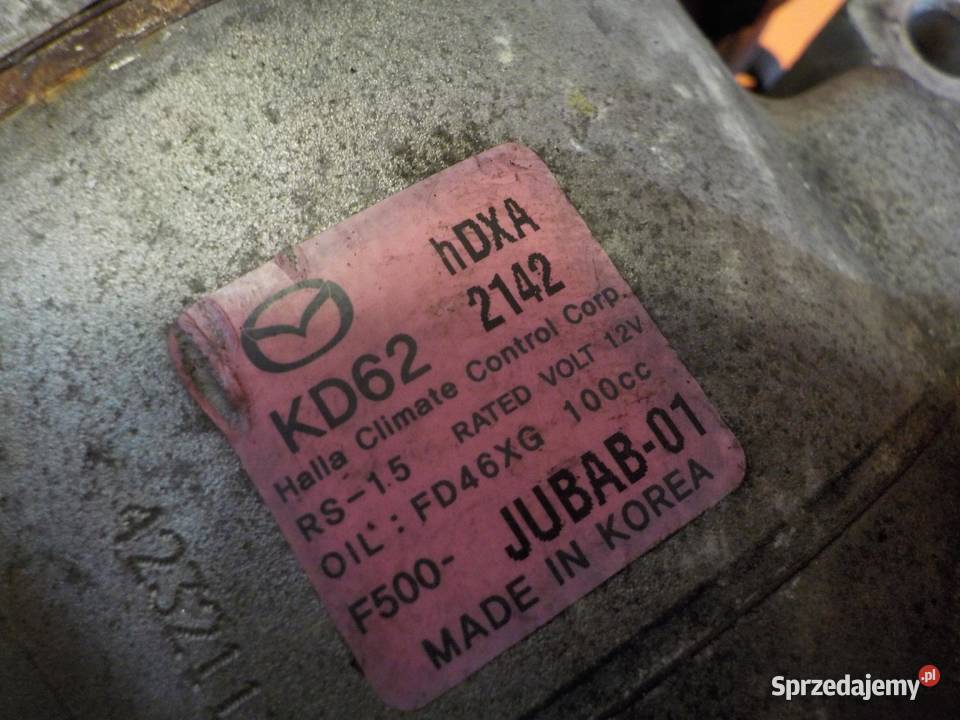 MAZDA CX5 6 22 CITD SKYACTIV 17r sprezarka Kompresory klimatyzacji Suków