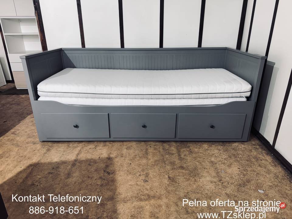 IKEA HEMNES Łóżko Leżanka z 3 szufladami 2 Rybnik