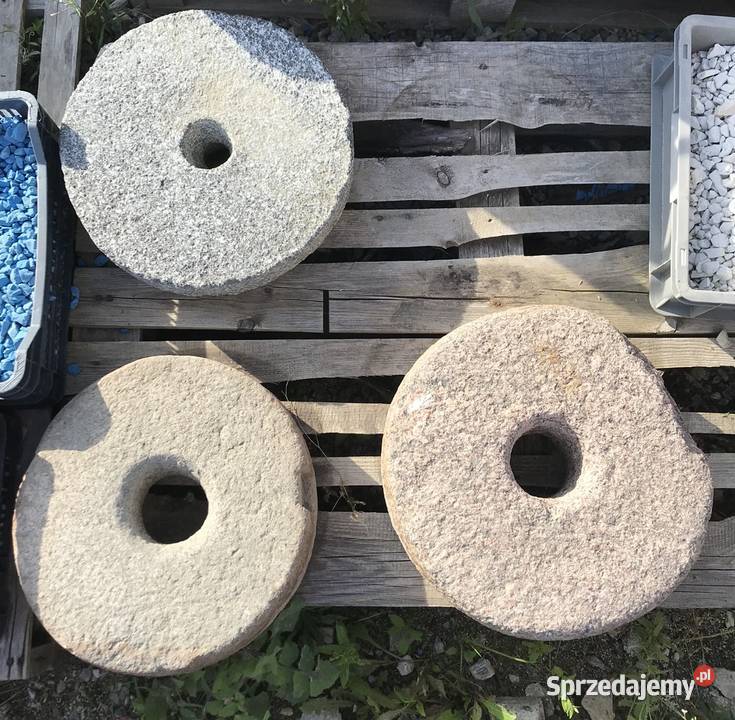 ŻARNO Granitowe Koło Młyńskie Żarna Antyk Warszawa