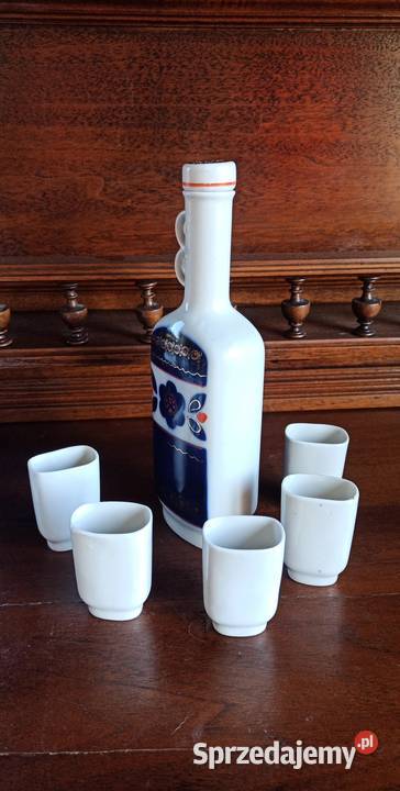 Karafka z kieliszkami Gubernia Wołyńska Gdańsk sprzedam