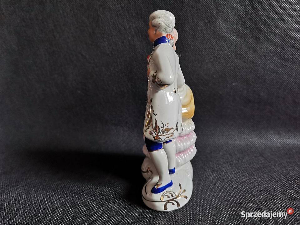 Stara figurka Markiz i Markiza porcelana Jan śląskie Katowice