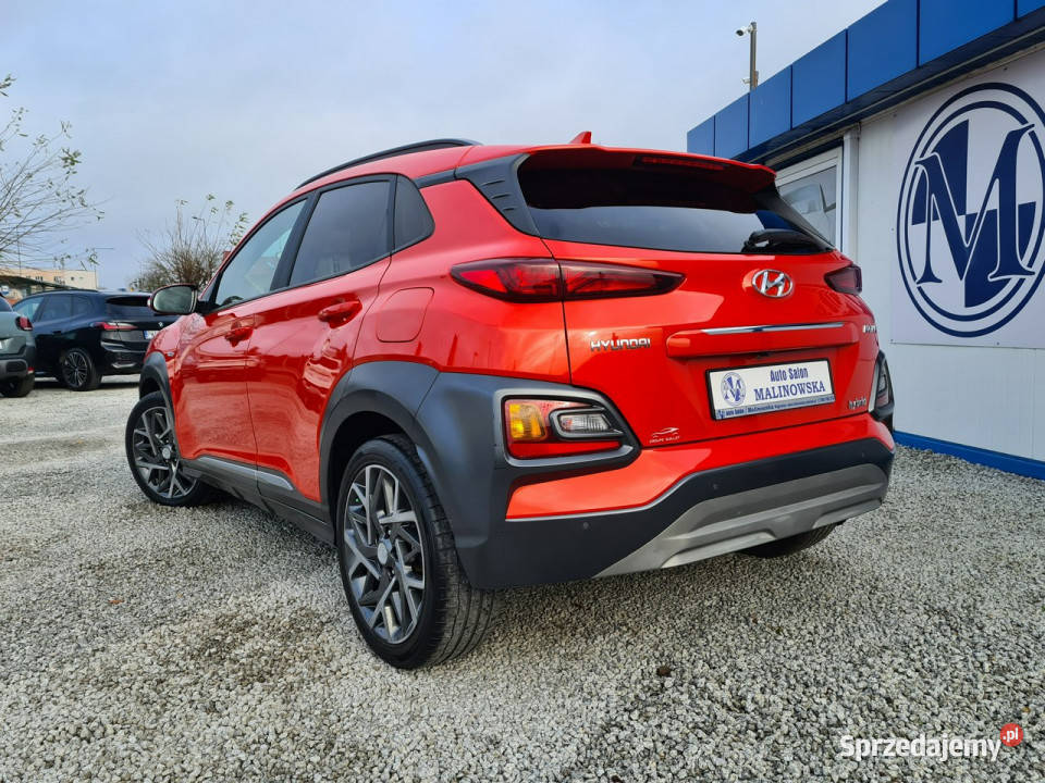 Hyundai Kona Navi Kamera HeadUp PDC Półskóry Led gniazdo USB wielkopolskie Wągrowiec sprzedam