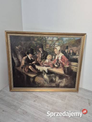 obraz na płótnie Jana Steena łódzkie sprzedam