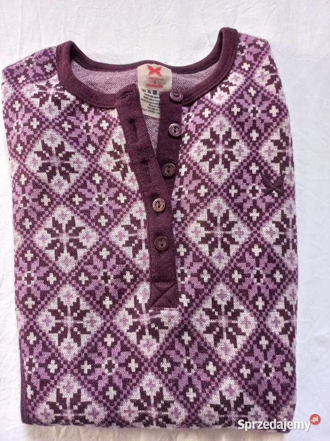 Kari Traa bluza koszulka wełna Merino S jnowa Gryfino
