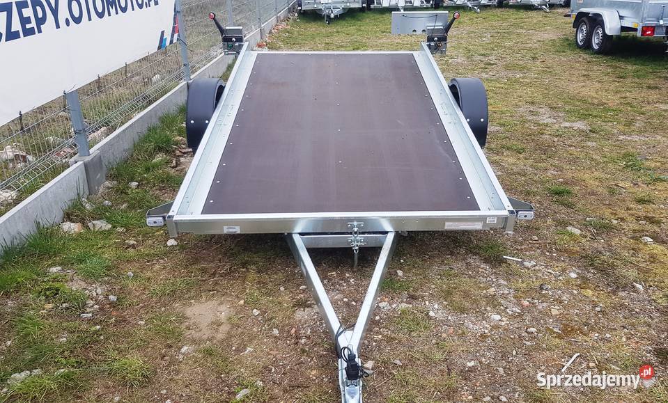 Przyczepa platforma pod maszyny NEPTUN 750DMC Piła
