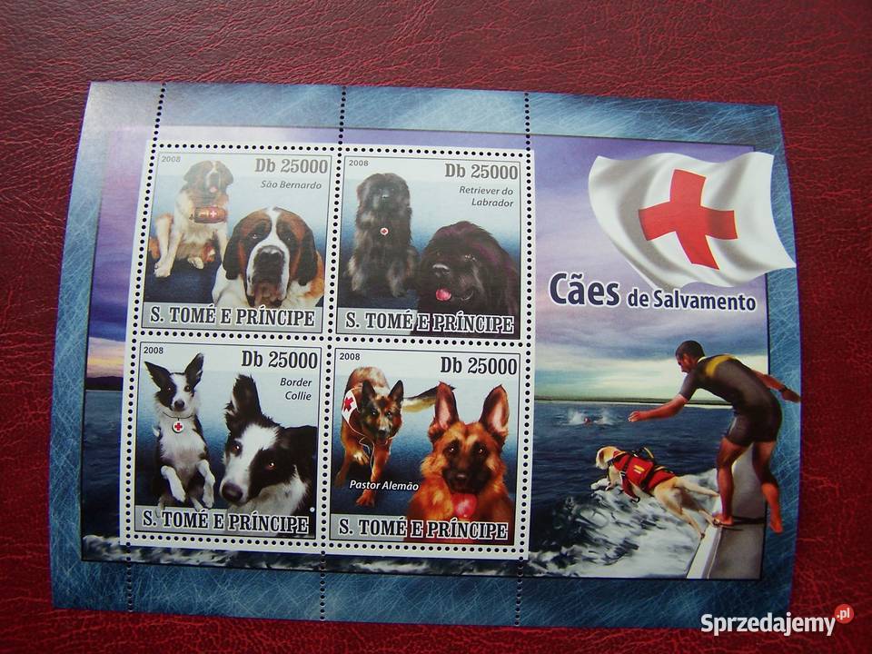Wyspy Św Tomasza 2010 MNH Zwierzęta Fauna Psy śląskie Tychy sprzedam