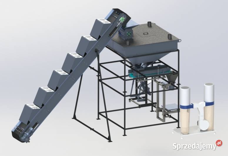 Wagoworkownice i systemy chłodzenia peletu na Poznań sprzedam