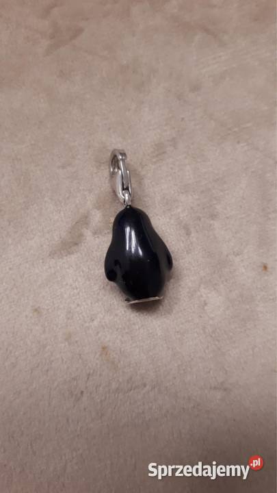 Zawieszka srebrna pingwinek charms