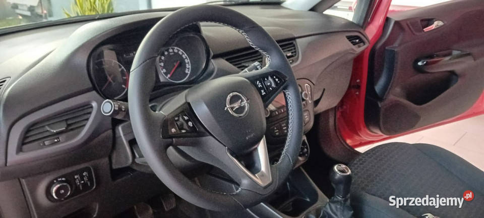 Opel Corsa Enjoy 14 75 salon Polska bezwypadkowa kurtyny powietrzne Łódź