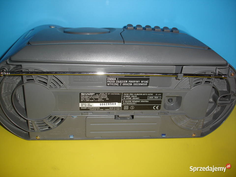 Radiomagnetofon SHARP QTCD210 Radioodtwarzacze