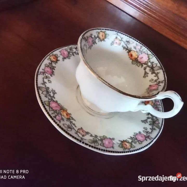 Filiżanka C T Altwasser z niebieskim orłem lat